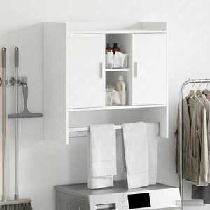 Imagine vidaXL Raft de perete Montare pe perete Alb 80 x 36 x 80 cm