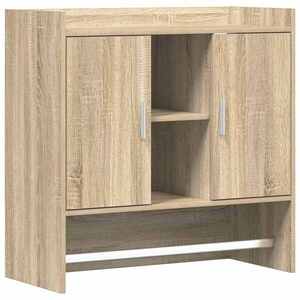 Imagine vidaXL Raft de perete Montare pe perete Stejar Sonoma 80 x 36 x 80 cm