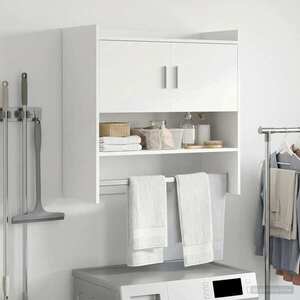 Imagine vidaXL Raft de perete Montare pe perete Alb 80 x 36 x 80 cm