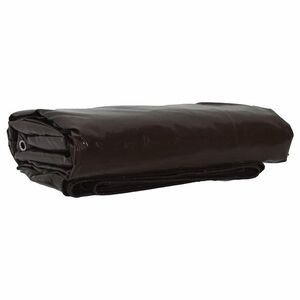 Imagine vidaXL Pânză 650g / m² Maro 1, 5 x 2 m Pânză cu acoperire PVC