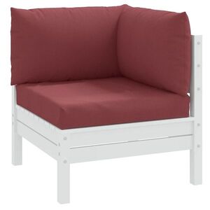 Imagine vidaXL Perne de paleți, 3 buc., melanj roșu vin, material textil