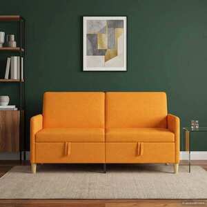Imagine vidaXL Sofa cu Spațiu de Depozitare Galben Întunecat 172 x 78 x 87 cm