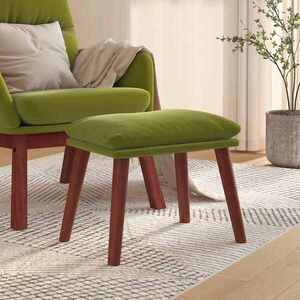 Imagine vidaXL Taburet, verde deschis, 45x29, 5x35 cm, catifea