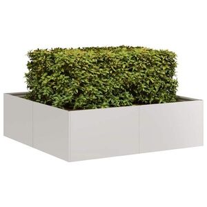 Imagine vidaXL Jardinieră 100x100x30 cm oțel inoxidabil