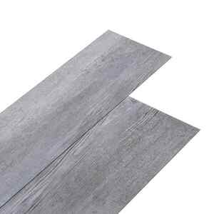 Imagine vidaXL Plăci de pardoseală PVC autocolante Gri mat lemn 30, 5 x 61 cm
