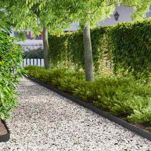 Imagine vidaXL Bordură de gazon cu margine superioară îndoită 20 buc. 103x10cm