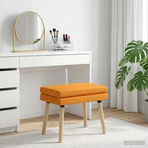 Imagine vidaXL Bancă cu două straturi Galben Întunecat 60 x 40 x 46 cm