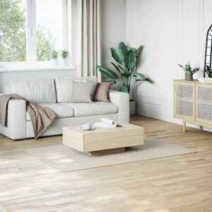 Imagine vidaXL Covor Shaggy, crem, alb, 120x183 cm, poliester