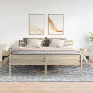 Imagine vidaXL Noptiere 2 buc cu sertar, stejar Sonoma, 39x28x41 cm