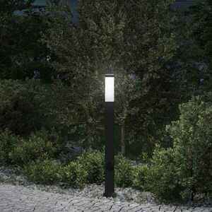 Imagine vidaXL Stâlp luminos cu priză 80 cm negru IP44