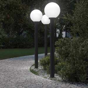 Imagine vidaXL Stâlpi iluminatori 3 buc 120 cm Negru IP44
