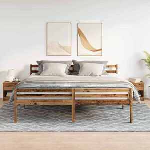 Imagine vidaXL Noptiere 2 buc. cu sertar, lemn vechi, 39x28x41 cm