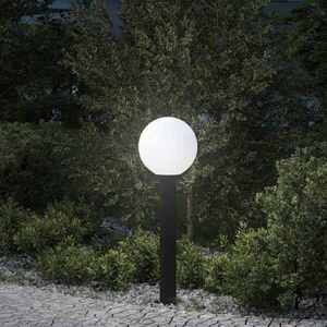 Imagine vidaXL Stâlp luminos 80 cm negru IP44