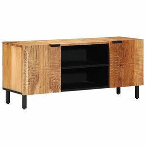 Imagine vidaXL Comodă TV 105x33x46 cm, lemn masiv de acacia