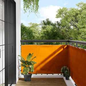 Imagine vidaXL Paravan de balcon portocaliu 90x700 cm 100% poliester Oxford