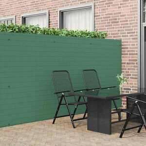 Imagine vidaXL Gard de grădină cu două fețe, verde, 1, 8x5 m, PVC
