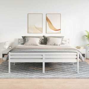 Imagine vidaXL Noptiere 2 buc cu sertar alb 39x28x41 cm