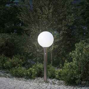 Imagine vidaXL Stâlp luminos cu senzor, 80 cm, oțel inoxidabil, IP44