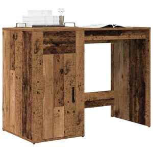 Imagine vidaXL Birou din lemn vechi 100x49x75 cm, lemn prelucrat