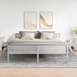 Imagine vidaXL Noptiere 2 buc. cu sertar gri Sonoma 39x28x41 cm