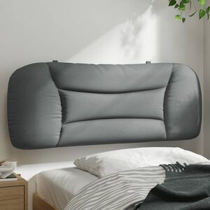 Imagine vidaXL Pernă pentru tăblie de pat Hvar gri deschis, 100 cm, material textil
