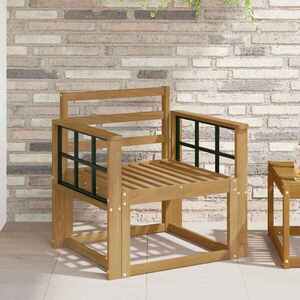 Imagine vidaXL Set de canapele de exterior Lemn Solid de Acacia Alb