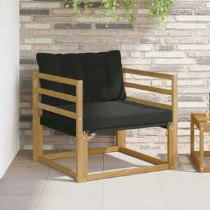 Imagine vidaXL Set de canapele de exterior Lemn solid de Acacia și Textilene