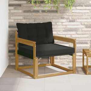 Imagine vidaXL Set de canapele de exterior Lemn solid de Acacia și Textilene