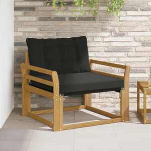 Imagine vidaXL Set de canapele de exterior Lemn solid de Acacia și Textilene