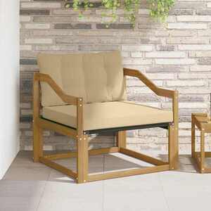 Imagine vidaXL Set de canapele de exterior Lemn solid de Acacia și Textilene