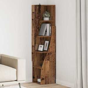 Imagine vidaXL Dulap de colț 32x32x140cm Lemn prelucrat Lemn vechi