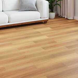Imagine vidaXL Pardoseală Laminată Nuc Închis 101 x 20 x 0, 8 cm 15 buc.