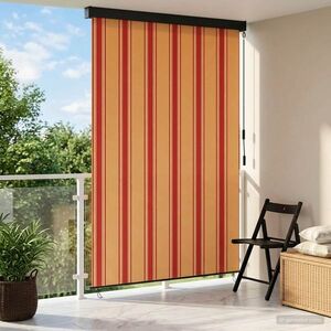 Imagine vidaXL Rulou textil Multicolour 100 x 250 cm Țesătură și Aluminiu