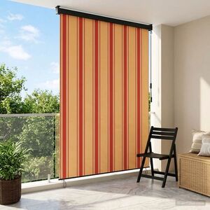 Imagine vidaXL Rulou textil Multicolour 160 x 250 cm Țesătură și Aluminiu