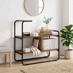 Imagine vidaXL Masă de consolă Lemn vechi 80 x 35 x 75 cm Lemn prelucrat