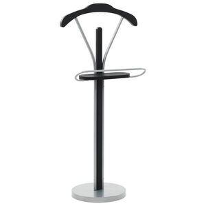 Imagine vidaXL Cuier pentru costum, negru și gri, 45 x 35 x 107 cm