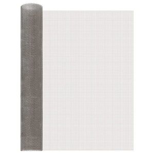 Imagine vidaXL Ecran din plasă 80 x 200 cm 3 Mesh Oțel Inoxidabil 201 Argintiu
