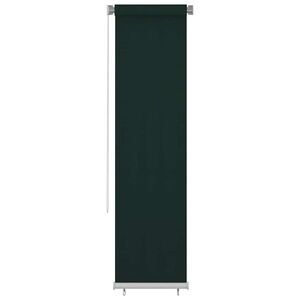 Imagine vidaXL Jaluzea tip rulou de exterior, 65 (l) x 230 (î) cm, verde închis, HDPE