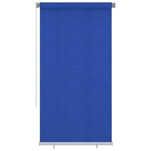 Imagine vidaXL Jaluzea rulantă de exterior 125 (l) x 230 (î) cm, albastru, HDPE