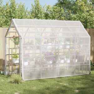 Imagine vidaXL Husă pentru plante Transparent 5 × 3, 5 m PE