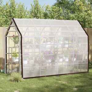 Imagine vidaXL Husă pentru plante Transparent 5 × 3, 5 m PE