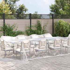 Imagine vidaXL Prelată 140 gsm Transparent 7 x 4 m PE