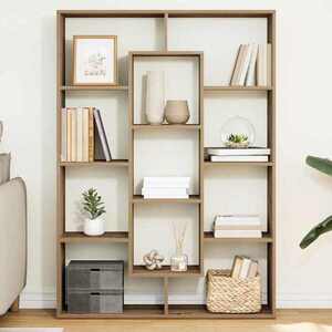Imagine vidaXL Bibliotecă, stejar artizanal, 102x29x143 cm, lemn prelucrat