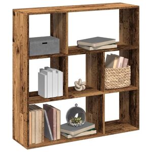 Imagine vidaXL Bibliotecă/separator cameră lemn vechi 102x29x103, 5 cm lemn