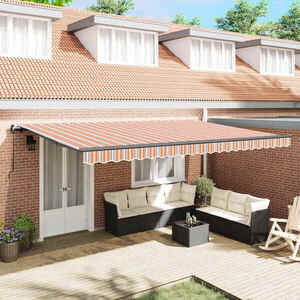 Imagine vidaXL Copertină retractabilă Multicolour 500 x 300 x 165 cm