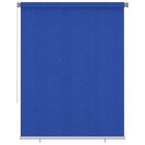 Imagine vidaXL Jaluzea rulantă de exterior 185 (l) x 230 (î) cm, albastru, HDPE