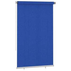 Imagine vidaXL Jaluzea rulantă de exterior 145 (l) x 230 (î) cm, albastru, HDPE