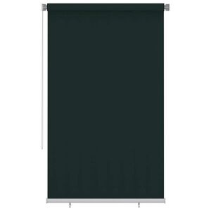 Imagine vidaXL Jaluzea tip rulou de exterior 145 (l) x 230 (î) cm, verde închis, HDPE