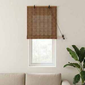 Imagine vidaXL Rulou textil Maro 50 x 160 cm Bambus