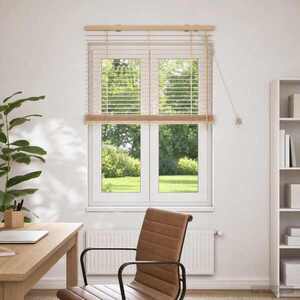 Imagine vidaXL Jaluzea venetiană Aspect Stejar 70 x 130 cm 35 mm